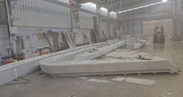 江门 花岗岩整石坐凳拼装