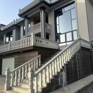 江门 芝麻白别墅阳台栏杆，楼梯栏杆