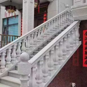 江门 天然石材 阳台庭院护栏、栏杆