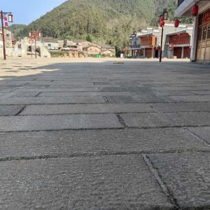 江门仿古石铺装效果