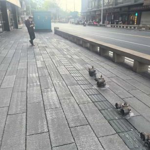 江门仿古石铺装效果