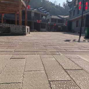 江门仿古石铺装效果