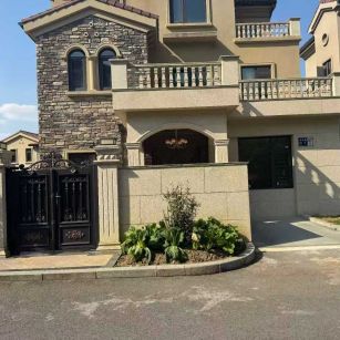 江门黄金麻别墅干挂效果展示