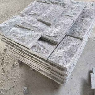 江门 芝麻白蘑菇石、自然面