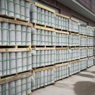 江门 芝麻白挡车柱、阻车桩、隔离柱