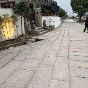 江门仿古石铺装效果