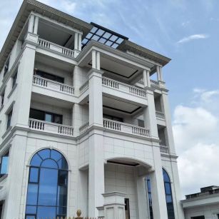 江门芝麻白别墅干挂效果展示