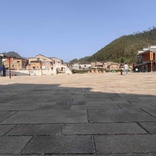 江门仿古石铺装效果