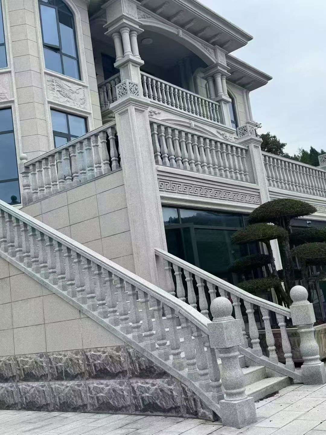 江门 芝麻白别墅，栏杆