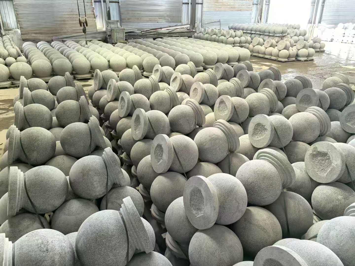 江门石材挡车球