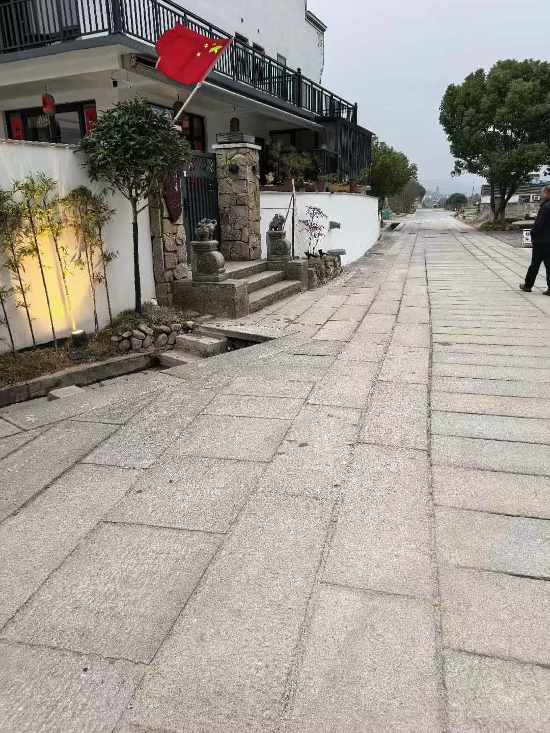 江门仿古石铺装效果