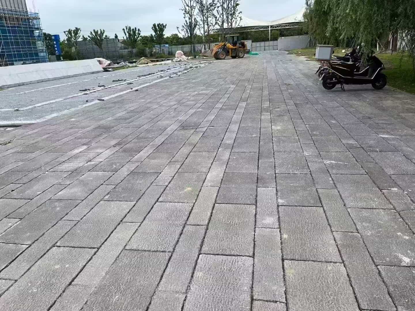 江门仿古石铺装效果