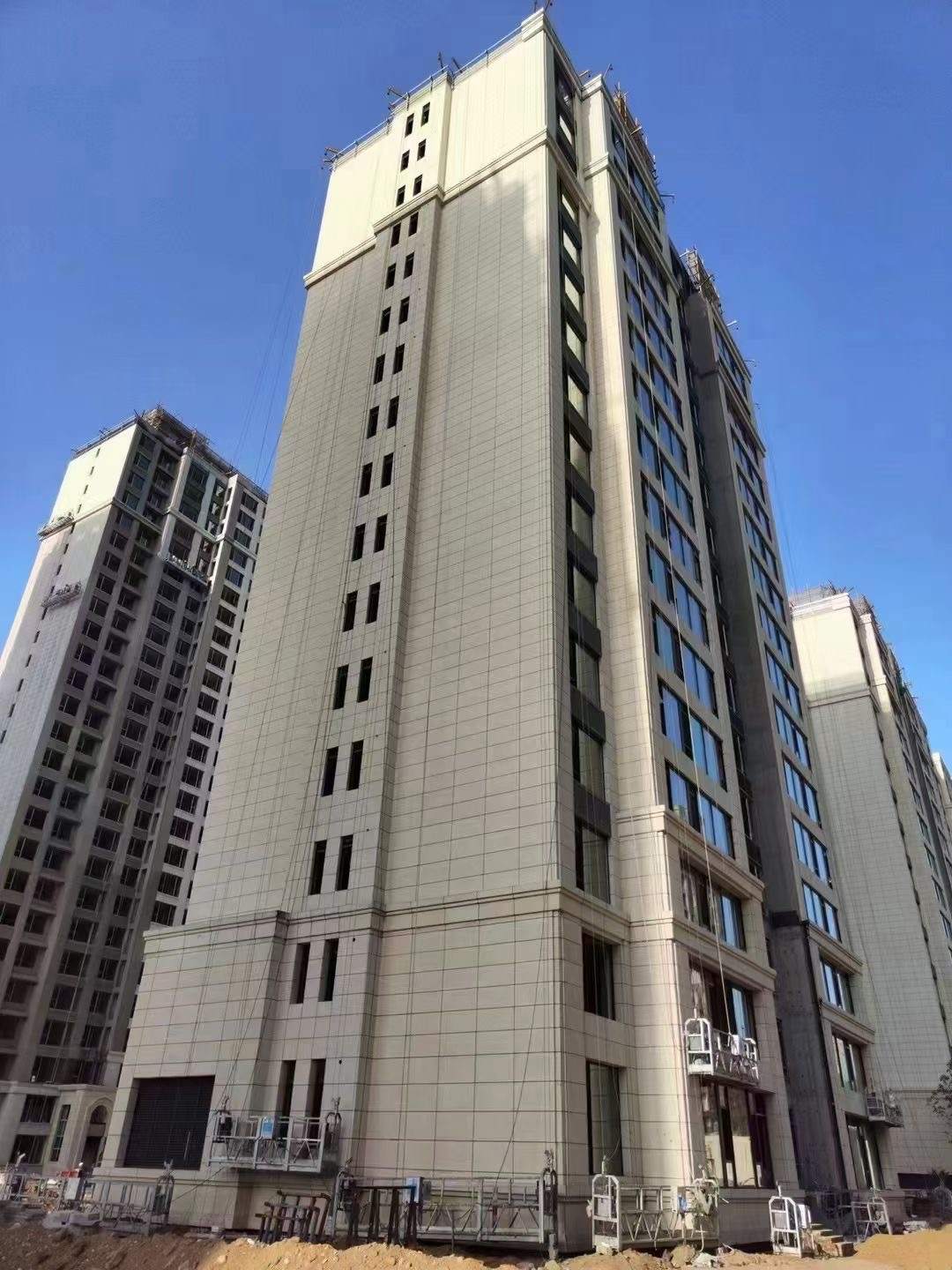 江门黄金麻高端小区，外墙干挂