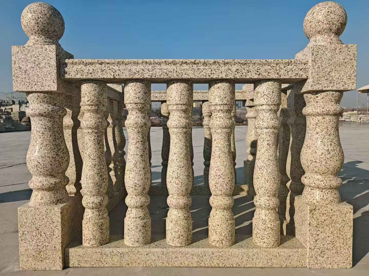 江门 黄金麻栏杆（扶手，花瓶柱，将军柱）