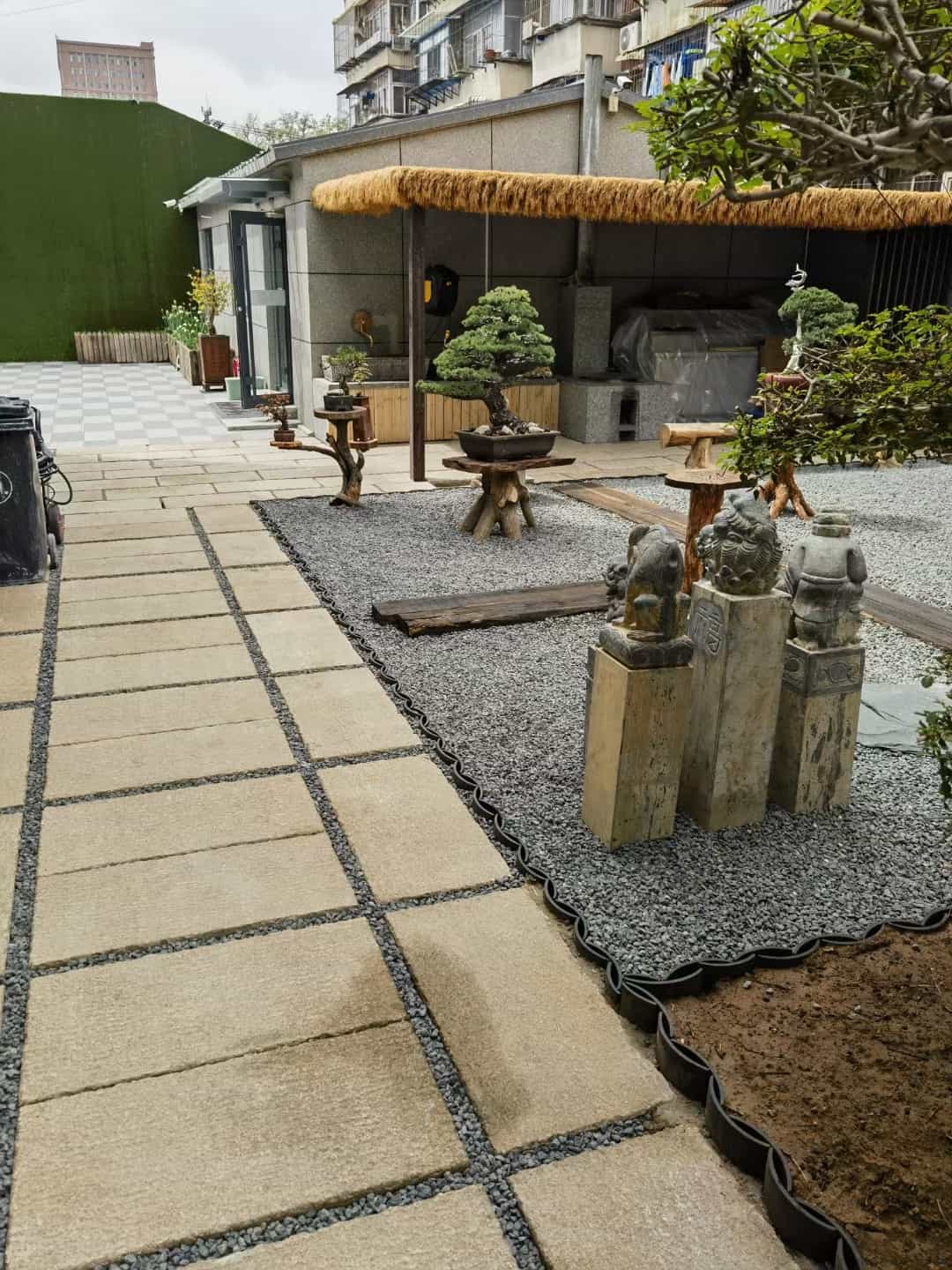江门仿古石铺装效果