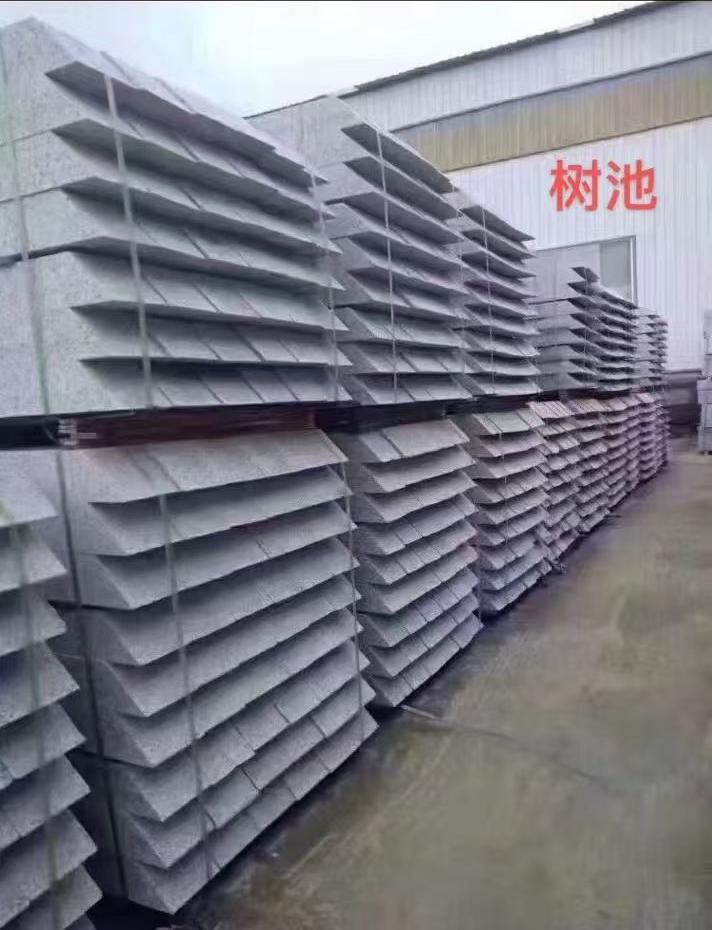 江门 芝麻灰切头树池