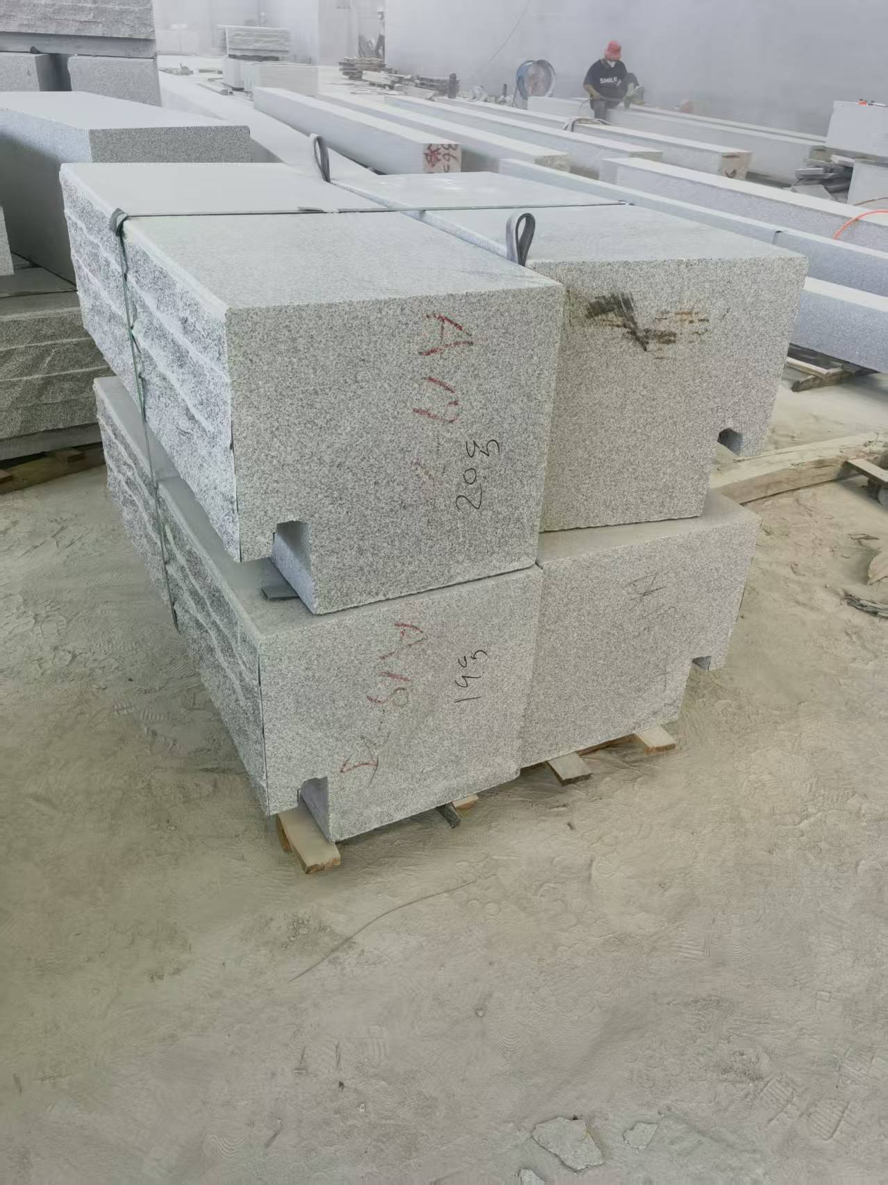 江门 整石坐凳打包