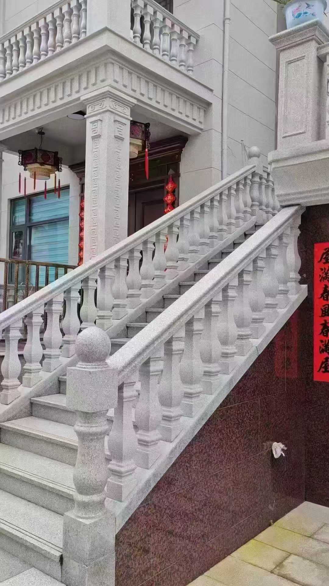 江门 天然石材 阳台庭院护栏、栏杆