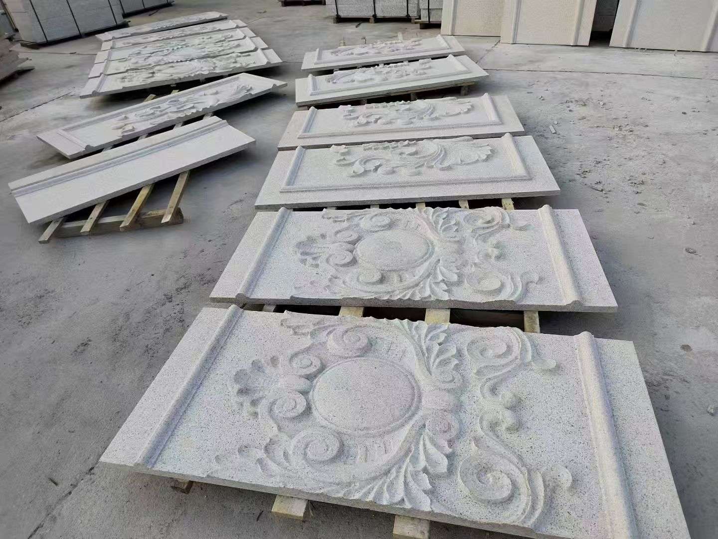 江门 芝麻白干挂雕花板