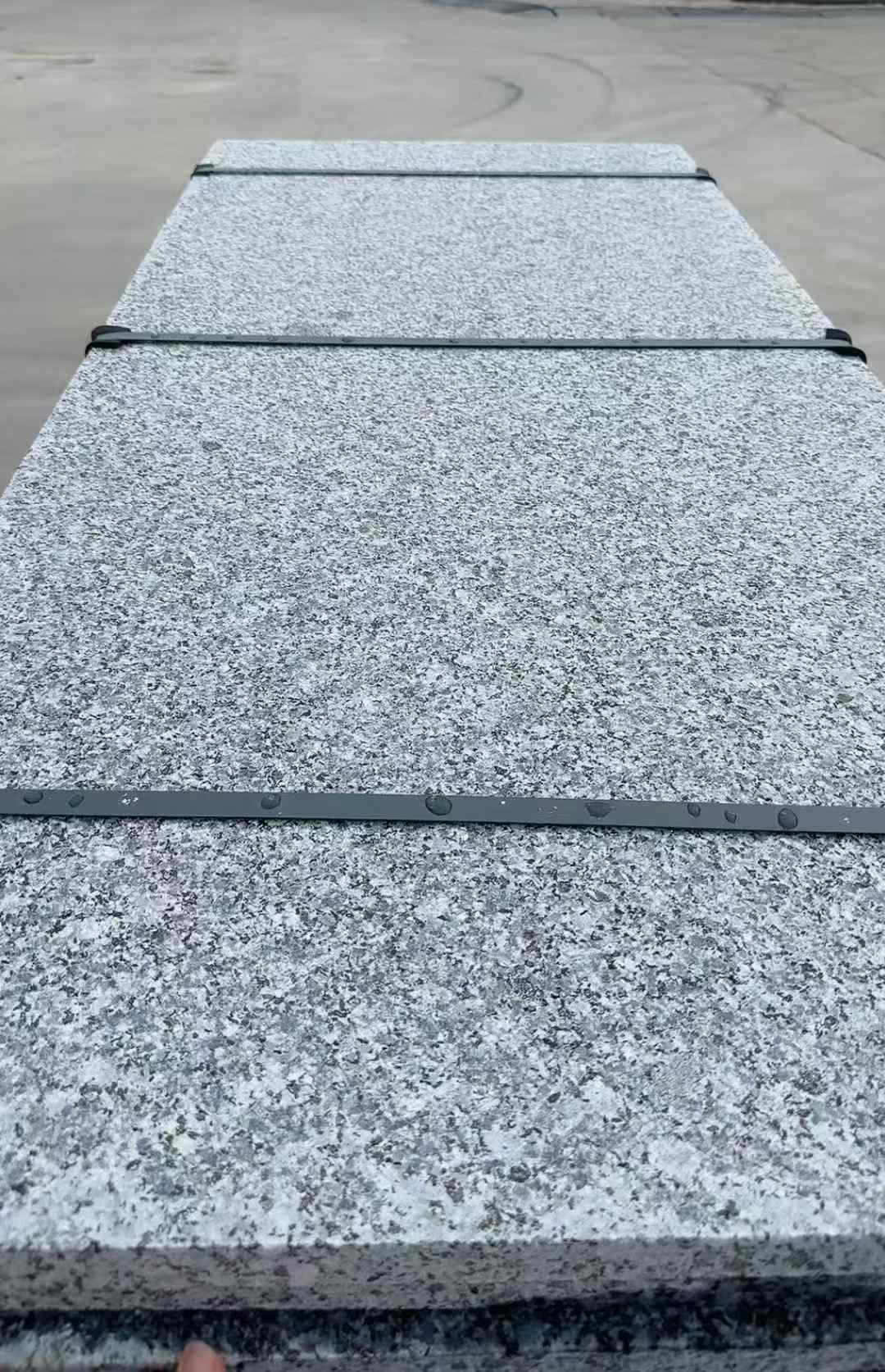 江门 芝麻黑火烧面毛板，条板，半成品