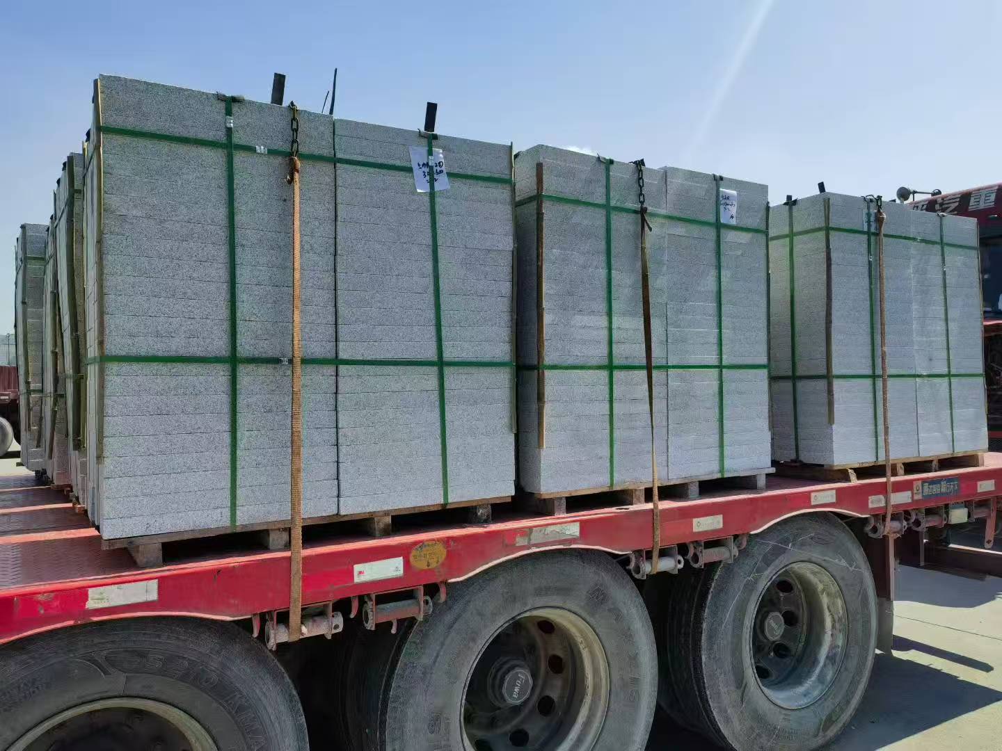 江门 芝麻白花岗岩地铺石